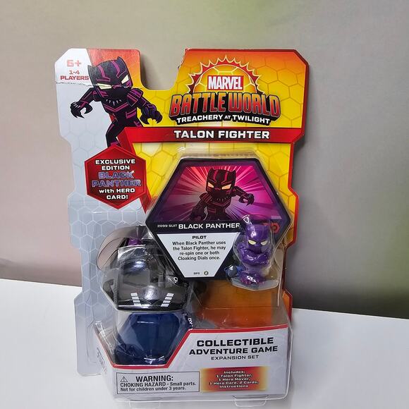 Marvel Battleworld: Treachery at Twilight Talon Fighter Black Panther NWT - Picture 1 of 5